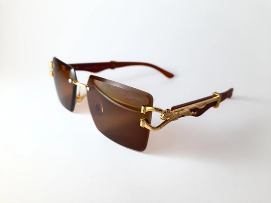 Cartier-Rimless - Square Frame